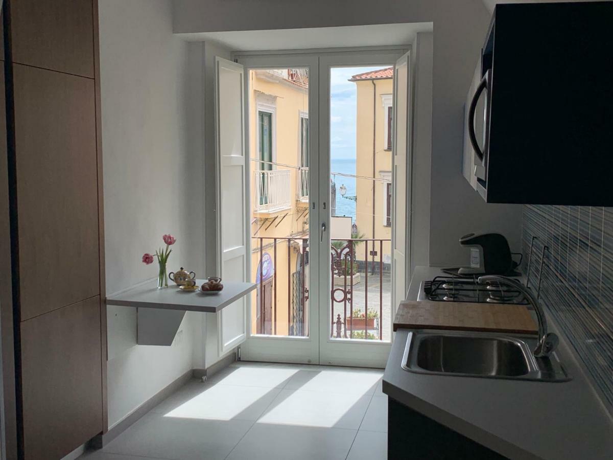 Amalfi Sea View First Floor “Casa Mia “ Villa Bagian luar foto